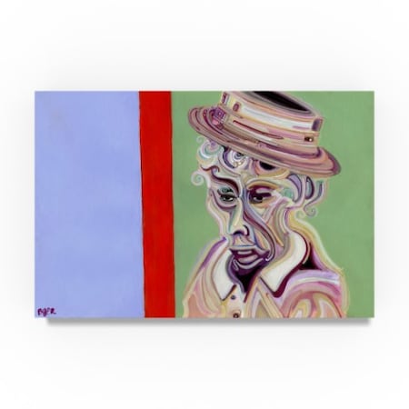 Josh Byer 'Hat' Canvas Art,16x24